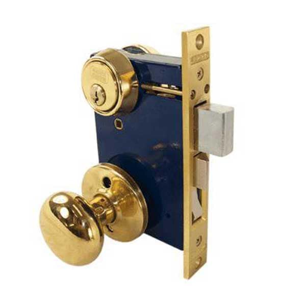 Marks Marks Ornamental Iron Mortise Locksets Series 22, Entry Function